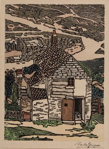 Chata Kornwalijska autorstwa Charles Ginner