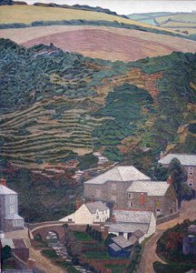 Zbocze autorstwa Charles Ginner