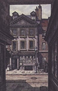 Księgarnia Poezji autorstwa Charles Ginner