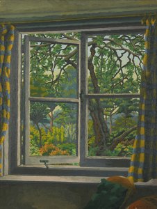 Przez okno chaty, Shipley, Sussex