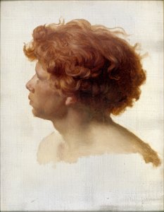 Badanie głowy autorstwa Charles Gleyre