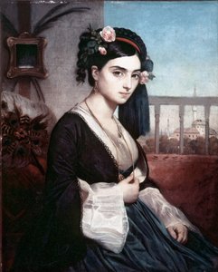 Orientalna dama autorstwa Charles Gleyre