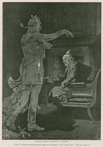 Ilustracja do Opowieść wigilijna autorstwa Charlesa Dickensa autorstwa Charles Green