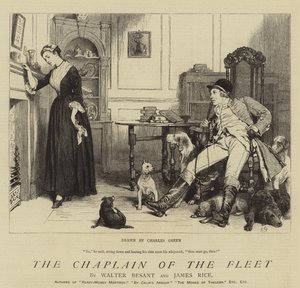 Kapelan Floty autorstwa Charles Green