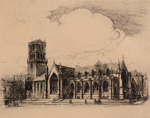 Kościoły miejskie, Dundee (akwaforta)