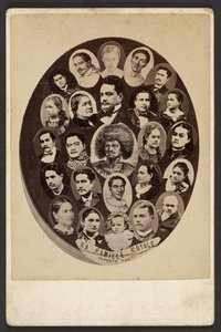 Rodzina królewska, Papeete, Tahiti autorstwa Charles Gustave Spitz