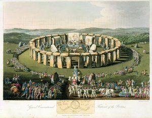 Wielki Konwencjonalny Festiwal Brytyjczyków, akwatinta i pub. Robert Havell (1769-1832) 1815 (akwatinta) autorstwa Charles Hamilton Smith
