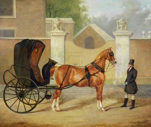 Wozy dżentelmeńskie: kabriolet, ok. 1820-30
