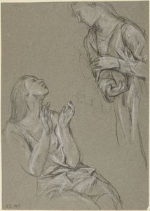 Studia kobiet autorstwa Charles Haslewood Shannon