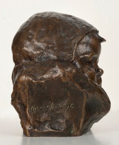 Baby with Bonnet: The Artists Son (brąz)
