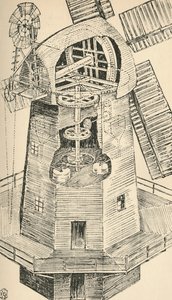 Smock Mill, 1931 autorstwa Charles Henry Bourne Quennell