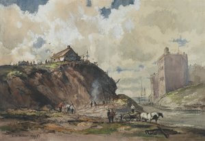Sposób, w jaki zbudowane jest miasto, 1877 (wc na papierze) autorstwa Charles Henry Miller