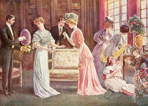 Jajka wielkanocne w mieście, 1908