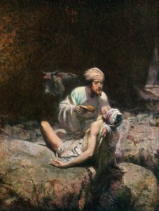 Dobry Samarytanin autorstwa Charles Herbert Moore