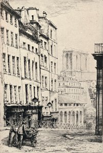 „Rue de la Montagne-Ste Genevieve”, 1915 autorstwa Charles Heyman