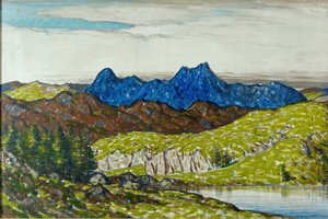 Piki Langdale, 1917 autorstwa Charles John Holmes