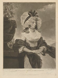 Sra. Williams Hope de Amsterdampolonês autorstwa Charles Howard Hodges