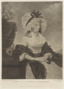 Portret van Anne Goddard-Williams Hope autorstwa Charles Howard Hodges