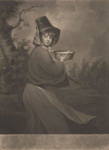 Dziewczyna z chaty autorstwa Charles Howard Hodges