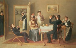 High Life pod schodami, 1897