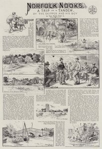 Norfolk Nooks (grawerowanie) autorstwa Charles J. (after) Staniland