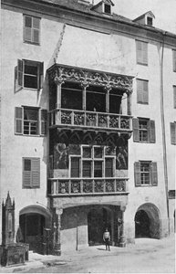 Złoty Dach. Innsbruck, c1913