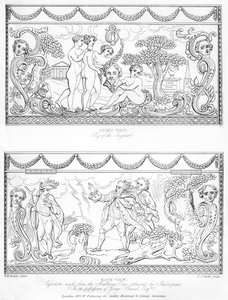 Rzeźbiona zapiekanka z drewna morwy Szekspira, XVIII w., 1840 r.