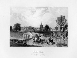 Trotton, Sussex, miejsce narodzin Otway, 1840 autorstwa Charles J. Smith