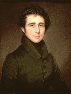 Sir Thomas William Holburne (1793-1874) z Menstrie Bart, 1827 (olej na kości słoniowej) autorstwa Charles Jagger