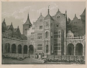 Holland House, Middlesex autorstwa Charles James Richardson