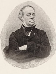 Portret kompozytora Jacques Fromental Halévy 1799-1862.
