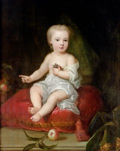 Portret św. Jana z Holles (1710-38), najmłodszego syna Henryka, I wicehrabiego św. Jana, jako dziecko, ok. 1711