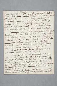 Oryginalny rękopis rozdziału Mikołaja Nickleby, 1838 (pióro i atrament na papierze) autorstwa Charles John Huffam Dickens