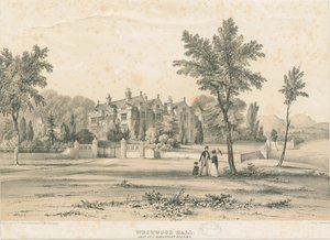 Westwood Hall: przyciemniana litografia, bd [1832-1841]