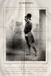 The Monologues: Eugenia umówiła mnie na spotkanie z kolumną na pół do północy... autorstwa Charles Joseph Traviès de Villers