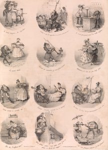Dwanaście winiet satyrycznych Le Charivari, 10 grudnia 1832, 1 grudnia 1832.