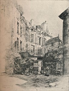 Dwór Rohanu, 1915 autorstwa Charles Jouas