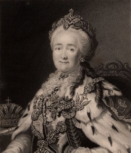Cesarzowa Katarzyna II Wielka (rycina)