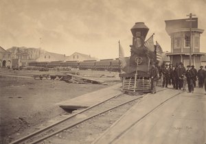 Pociąg pogrzebowy Lincolna, Filadelfia, 22-24 kwietnia 1865 r. autorstwa Charles L. Philippi