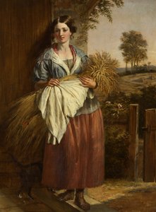 The Gleaner (olej na panelu)