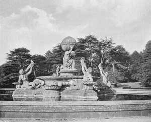 Kamienna fontanna autorstwa Charles Latham