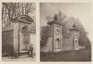 Coleshill, Berkshire, alkowa, brama przy tylnym wejściu autorstwa Charles Latham