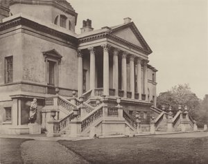 Earl of Burlingtons Villa w Chiswick autorstwa Charles Latham