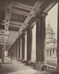 Szpital Greenwich, kolumnada autorstwa Charles Latham