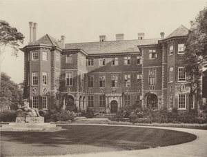 Ham House, Petersham, front wejściowy autorstwa Charles Latham