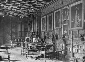 Zdjęcia historyczne: Saloon (zdjęcie czarno-białe) autorstwa Charles Latham