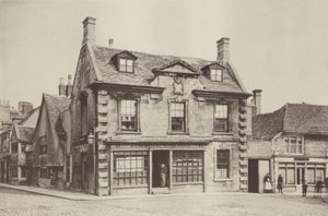 Domy w Stamford, Lincolnshire, Market Place autorstwa Charles Latham