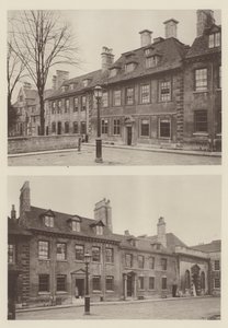 Domy w pobliżu kościoła św. Jerzego, Stamford autorstwa Charles Latham