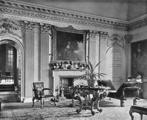 Salon Króla Jakuba autorstwa Charles Latham