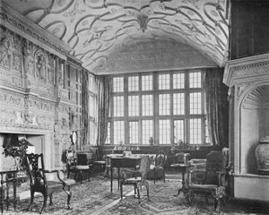 Salon, patrząc na Zachód autorstwa Charles Latham